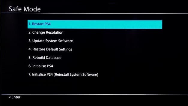 سیف مود ps4