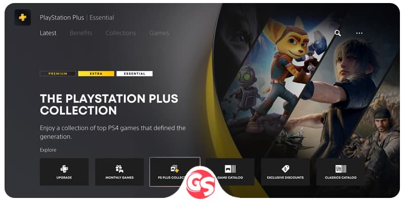 pa plus collection will also be available on playstation 4 after purchase for ps5