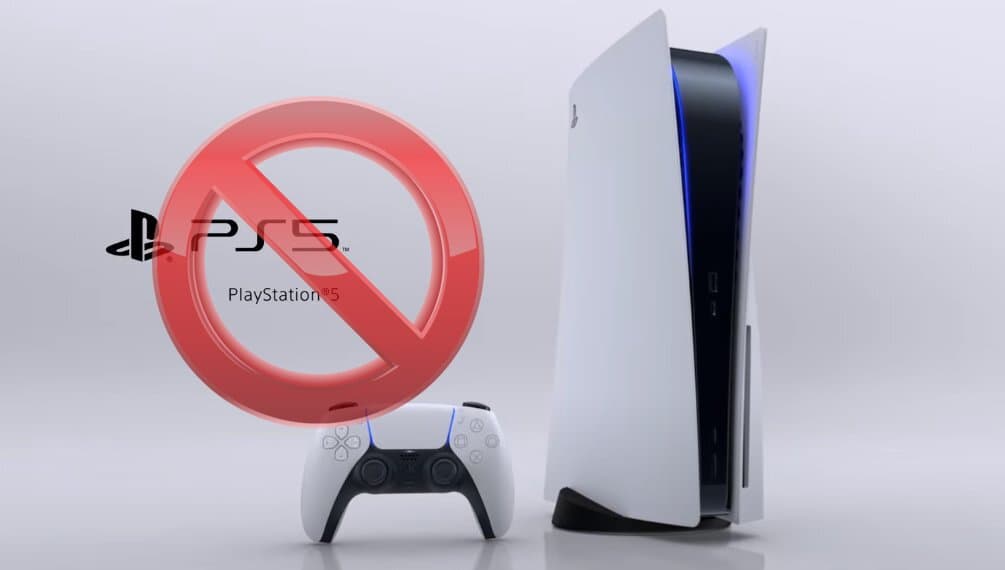 بن شدن ps5
