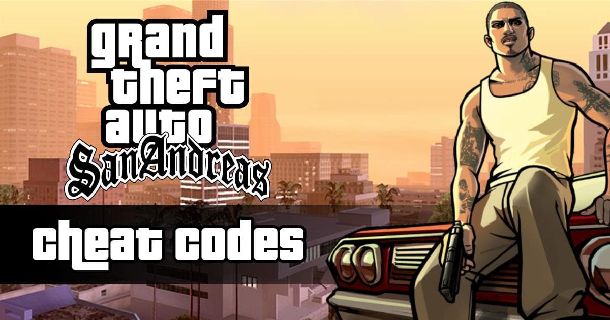 کدهای تقلب GTA San Andreas PS4 و PS5 | لیست کامل + آپدیت آبان 1404 (2025)