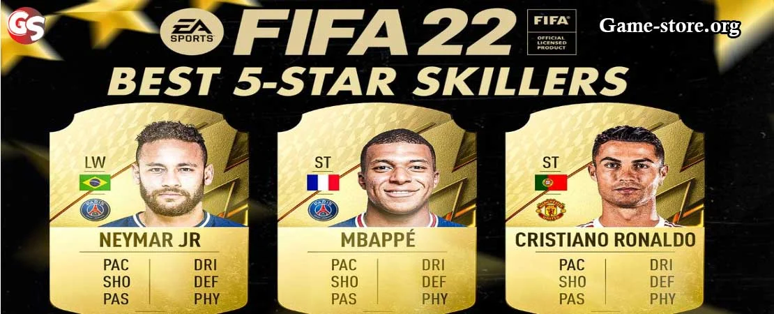 بازیکنان 5 ستاره FIFA 22